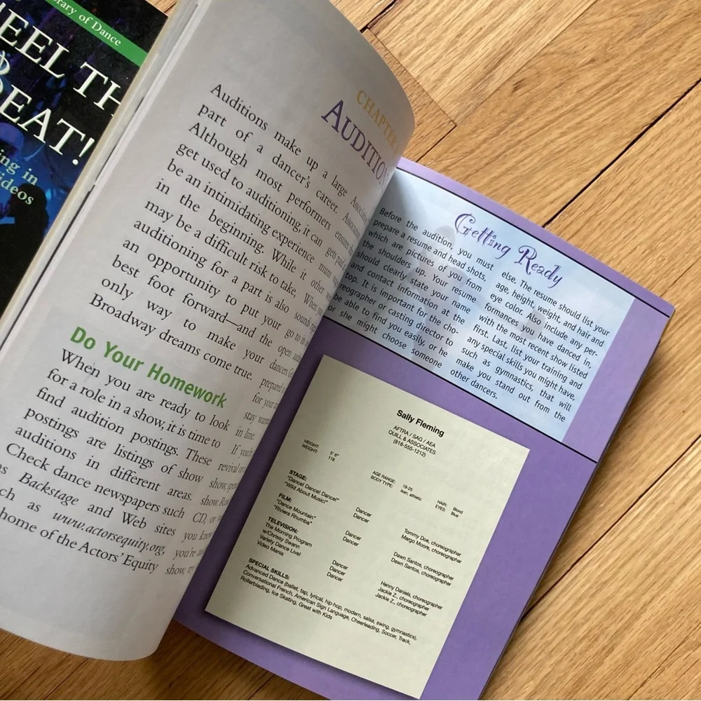 Dancers Book Bundle: Feel The Beat, Jenai Cutcher&Star Turns, Amelia Derezinski